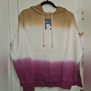 Universal Thread Tan and Cream Gradient Hoodie